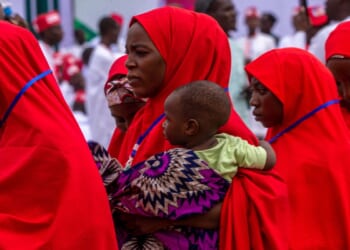 Widower who lost wife and 6 children in attack remarries in Nigerian mass wedding for 1,500 couples