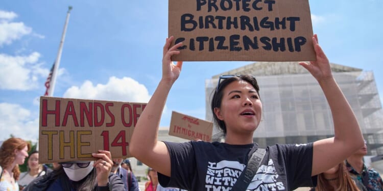 Immigration groups ask judge to block Trump’s new birthright citizenship order