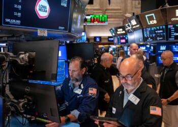 Wall Street flirts with a record after AI stocks rise and worries about inflation ease a bit