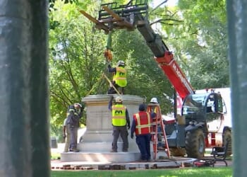 Virginia removes three Confederate memorials