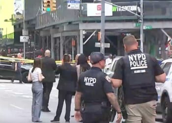 Woman killed by police after stabbing 2 in New York’s Times Square, killing 1