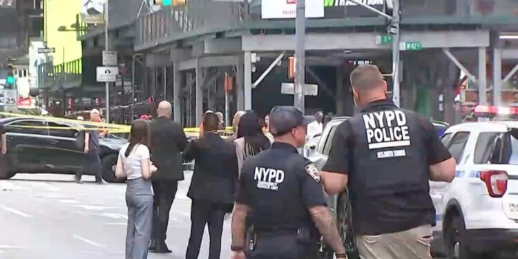 Woman killed by police after stabbing 2 in New York’s Times Square, killing 1