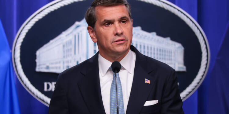 Attorney General Todd Blanche. (Anna Moneymaker/Getty Images)