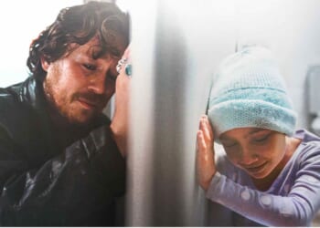 Robert Malcolm Cumming, left, plays Elijah Peel and Evelyn Grace Kite plays his young friend Jessica Sanchez in the new biopic from EKKL Entertainment.