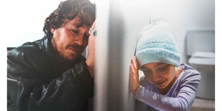Robert Malcolm Cumming, left, plays Elijah Peel and Evelyn Grace Kite plays his young friend Jessica Sanchez in the new biopic from EKKL Entertainment.