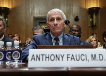 Anthony Fauci speaks to the Senate Homeland Security Committee on July 29, 2026 in Washington, D.C.