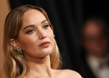 Jennifer Lawrence attends the 16th Governors Awards at the Ray Dolby Ballroom at Ovation Hollywood in Los Angeles on Nov. 16, 2025.