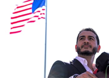 Michigan Democratic Senate primary winner Abdul El-Sayed speaks during an Aug. 5 news conference in Detroit, Michigan.