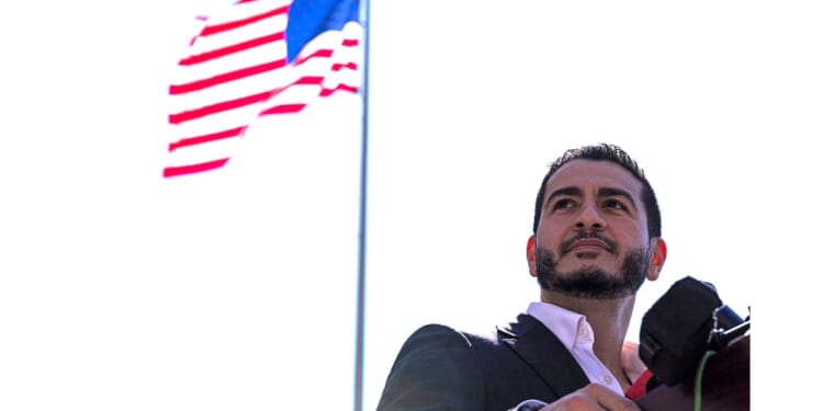 Michigan Democratic Senate primary winner Abdul El-Sayed speaks during an Aug. 5 news conference in Detroit, Michigan.