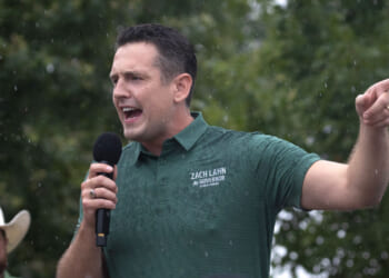 Iowa Republican nominee for Governor Zach Lahn.
