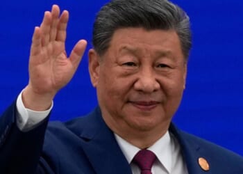 President Xi Jinping waved to a crowd in Shanghai, China on July 17, 2026.