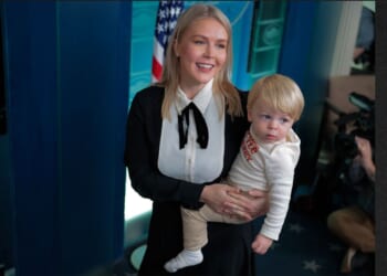 White House press secretary Karoline Leavitt's son Nicholas "Niko" Robert Riccio visited the White House Nov. 25.