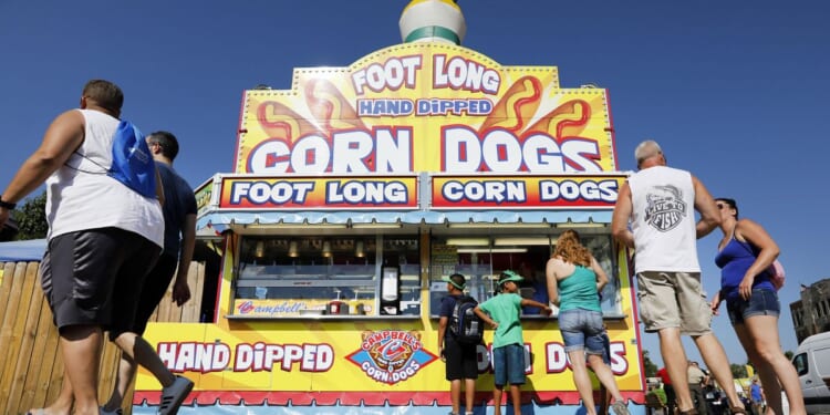 Mike Davis takes his party to the Iowa State Fair
