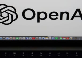 The OpenAI logo is photographed on a computer interface on May 20, 2026.