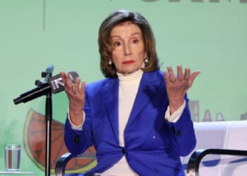 House Rep. Nancy Pelosi, speaks on stage at the SXSW Festival in Austin, Texas, in March.