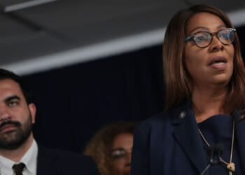 Gov. Hochul and Mayor Mamdani were joined by Attorney General Letitia James as they made an announcement on the ICE overreach in NYC.