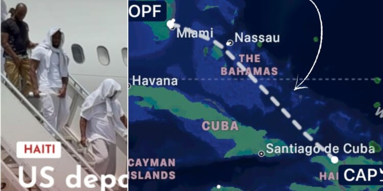 The first Haitians to be deported by the Trump administration arrived in Haiti Thursday.