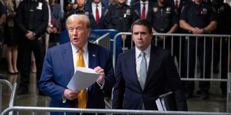 Trump says he will 'push hard' for anti-weaponization fund if GOP senators block Blanche nomination