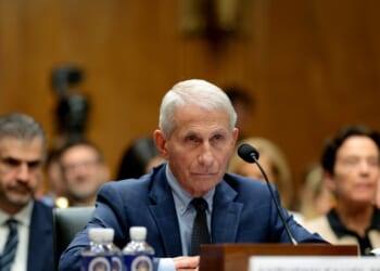 Former National Institute of Allergy and Infectious Diseases Director Anthony Fauci listens during a hearing with the Senate Homeland Security and Governmental Affairs Committee on July 29, 2026, in Washington, D.C.