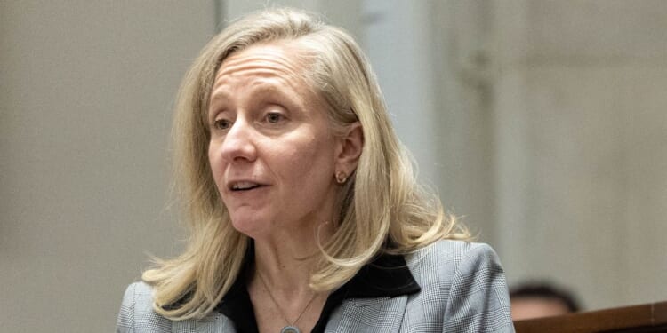 A video shared online suggested that a vocal majority of one audience was displeased with Virginia Gov. Abigail Spanberger.
