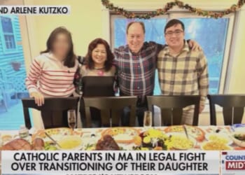 Joseph and Arline Kutzko had their minor daughter taken by the state of Massachusetts for refusing to socially transition her, according to a report from Fox News shared on Sept. 14, 2026.