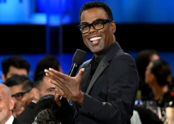 Chris Rock, seen in an April photo, said he doesn't like spending too much time in Los Angeles.