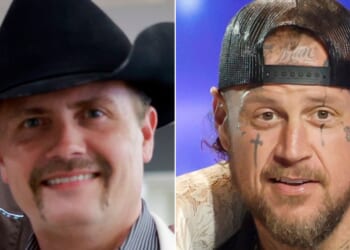 Country music star John Rich, left, had some thoughts on Jelly Roll recently coming out as woke.