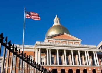The Massachusetts State Capital.