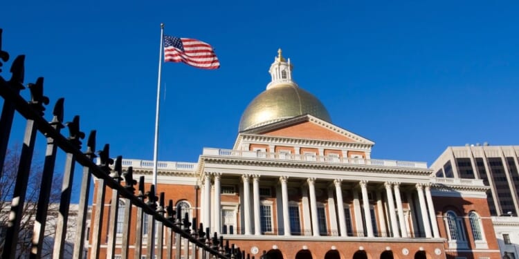 The Massachusetts State Capital.