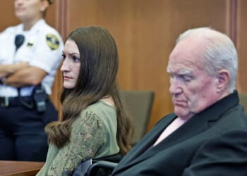 Lindsay Clancy and her attorney Kevin Reddington listen as the judge declares a mistrial at the conclusion of Clancy's murder trial at the Plymouth County Superior Court in Plymouth, Massachusetts, on Sept. 4, 2026.