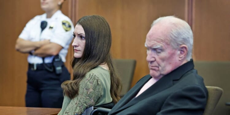 Lindsay Clancy and her attorney Kevin Reddington listen as the judge declares a mistrial at the conclusion of Clancy's murder trial at the Plymouth County Superior Court in Plymouth, Massachusetts, on Sept. 4, 2026.
