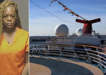 Nathalie Belizaire, 29, was arrested in Miami at the end of a three-day cruise to the Bahamas. Police said she left her four children, including a 2-year-old and a 2-month-old, home alone to go on the cruise.