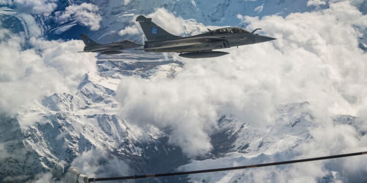 French military jets launch a 40-day global flight to project power and strengthen alliances
