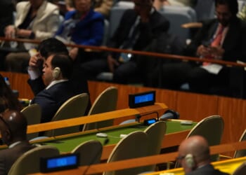 German, Russian foreign ministers have rare meeting at U.N.