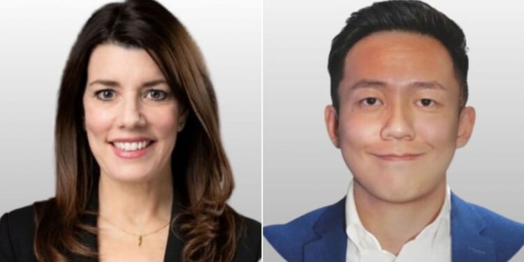 In a statement issued after the arrest, California Assemblywoman Catherine Stefani , left, demanded the release of her legislative aide, Ho-Yin Mo.