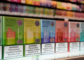 Newsom signs California law banning sales of single-use, battery-powered vapes