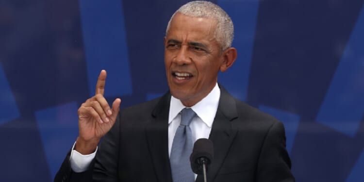 Former U.S. President Barack Obama, pictured speaking at the June opening of his presidential center in Chicago.