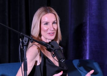 Jennifer Welch speaks on stage during One Story, One Future: GLAAD Celebrates Pride 2025 at 1 Hotel Brooklyn Bridge on June 26, 2025, in Brooklyn, New York.