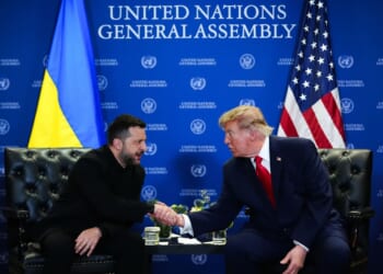 Russia pounds Kyiv with drones, killing 2 and wounding 23 hours before Zelenskyy's U.N. address