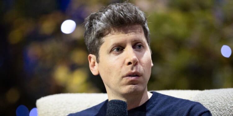 US billionaire AI investor Sam Altman speaks at the annual Dreamforce event in San Francisco, California on September 15, 2026.