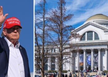 President Donald Trump wants the Smithsonian Institution to honor George Washington on Sept. 17, 2026.