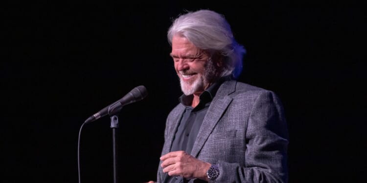 Comedian Ron White performs stand-up comedy to a sold out audience at Foxwoods Resort Casino on April 18, 2026, in Mashantucket, Connecticut.