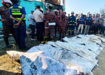A fire guts a Bangladeshi beach resort, kills 10 people