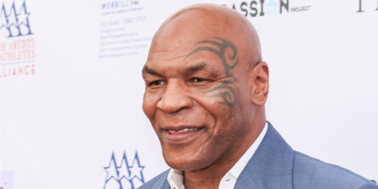 Mike Tyson attends the "We2Matter" annual fundraiser gala at the Taglyan Complex on Aug. 12, 2026, in Los Angeles, California.