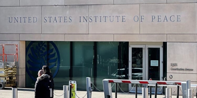 Court blocks government from carving Trump's name into Institute of Peace building