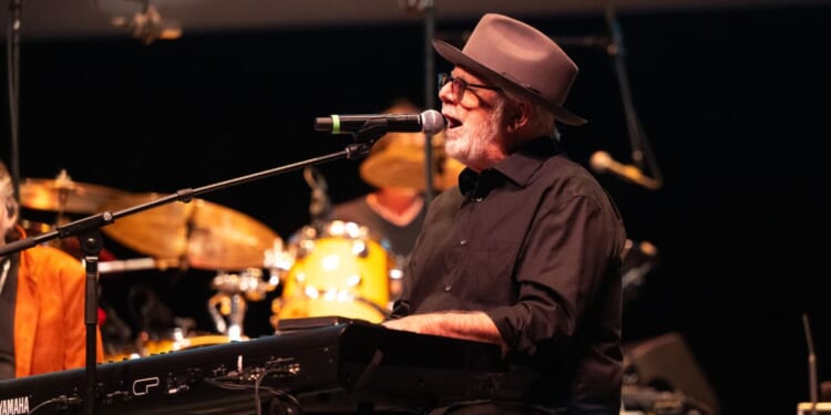Rock and Roll Hall of Fame inductee Michael McDonald of The Doobie Brothers performs onstage during the One805 Rock for First Responders benefit at The Granada Theatre on March 8, 2025, in Santa Barbara, California.