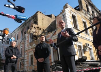 Germany's Merz announces new aid for Ukraine in Kyiv as Russia steps up attacks