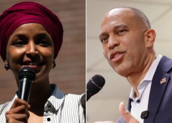 Hakeem Jeffries' Attempt to Defend Ilhan Omar Implodes When His Own Words Get Used Against Him
