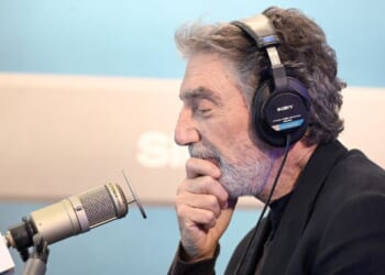 Chuck Lorre visits SiriusXM Studios to promote his book, "Sitcom: A Memoir," on Oct. 15, 2026, in New York City.