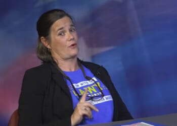 Jamie West, who is running for county council in Fayette, Indiana, gave an eyebrow-raising speech at a candidate forum published via social media on Oct. 9, 2026.